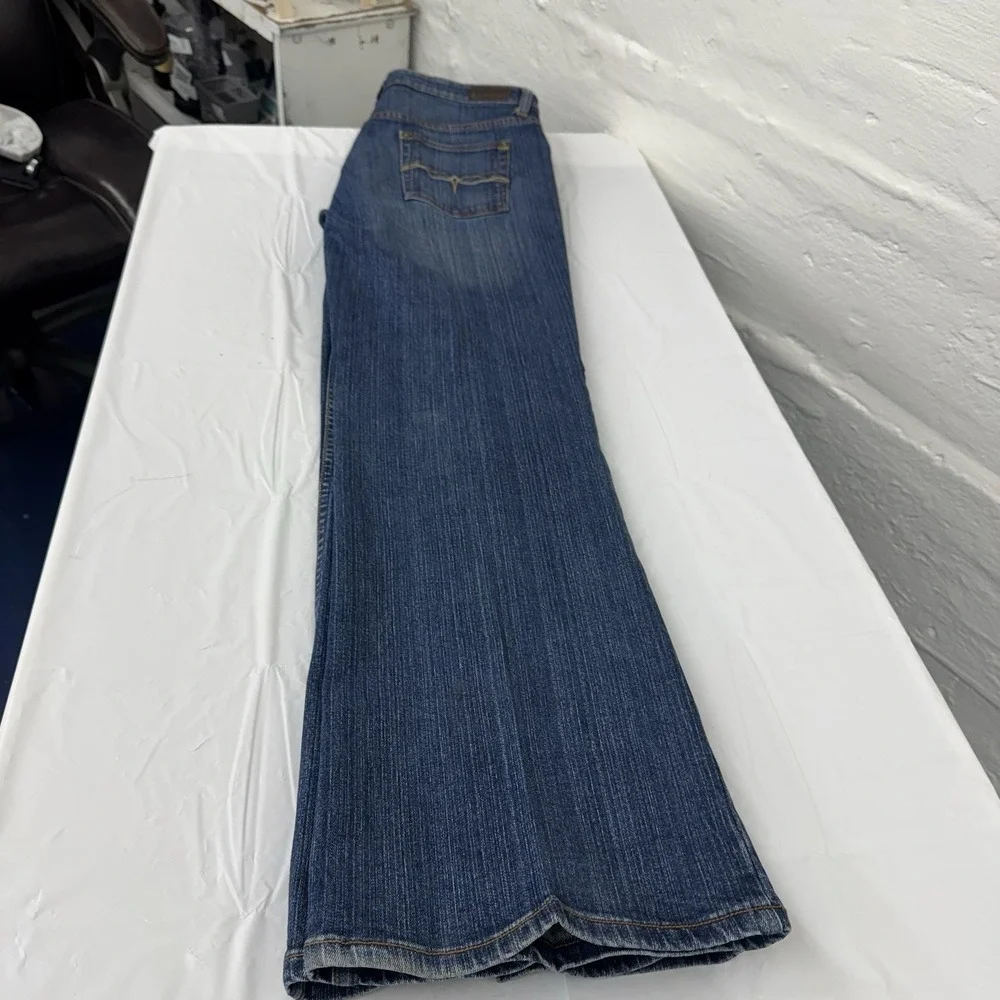Vintage Junior's Size 13/14 Lawman Western Relaxed Fit Blue Jeans‎ EUC Flare